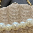 thumbnail image 2 of MUSOIE Cute Shell Shaped Evening Bag Handbag for Women Beaded Chain Purses Cross Body Clutch Purse, 2 of 8