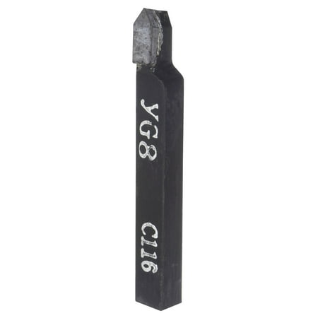 

Uxcell 10x10x83mm Carbide Tipped Single Point Tool Bit YG8(K1/K30)