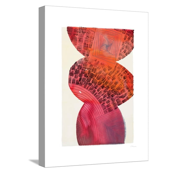 Art.com Complex Thought 1 Stretched Canvas Print Wall Art by Paulo Romero, 12" x 16"