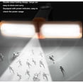 thumbnail image 2 of Foldable Dual-Sided Solar Camping Lantern for Outdoor Emergency - Orange, 2 of 5