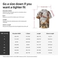 thumbnail image 2 of Cauagu Cute Bulldogs Apply Men's Short Sleeve Button Down Hawaiian Shirt for Men Bowling Shirts Casual Summer Beach Shirt,Large, 2 of 6
