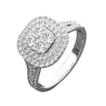thumbnail image 1 of Anillo HUOGUO Fashion Diamond para mujer en aleación, 1 of 5