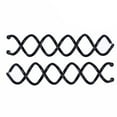 thumbnail image 1 of 20 mini clips en espiral para el cabello, para peinados DIY (negros), 1 of 7