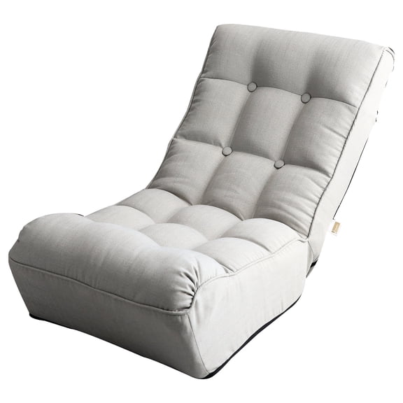 Multifunctional Folding Floor Chair with Spring / Great for Watching TV in Balcony