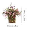 thumbnail image 2 of TACILIP Room Decor, Spring Front Door Decor With Wicker Basket And Bow Porch Wreath For Weddings Easter And Year Round Home Decor, Mom Gifts, 2 of 6