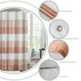 thumbnail image 6 of BAOPAI Weave Shower Curtain Heavy Duty Polyester Fabric With 12 Hooks 3-in-1 Set Reinforced Top Joints Waterproof Bathroom Accessory, 6 of 6