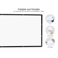 VANKYO Projector Screen 100 inches Portable Indoor Outdoor Projection