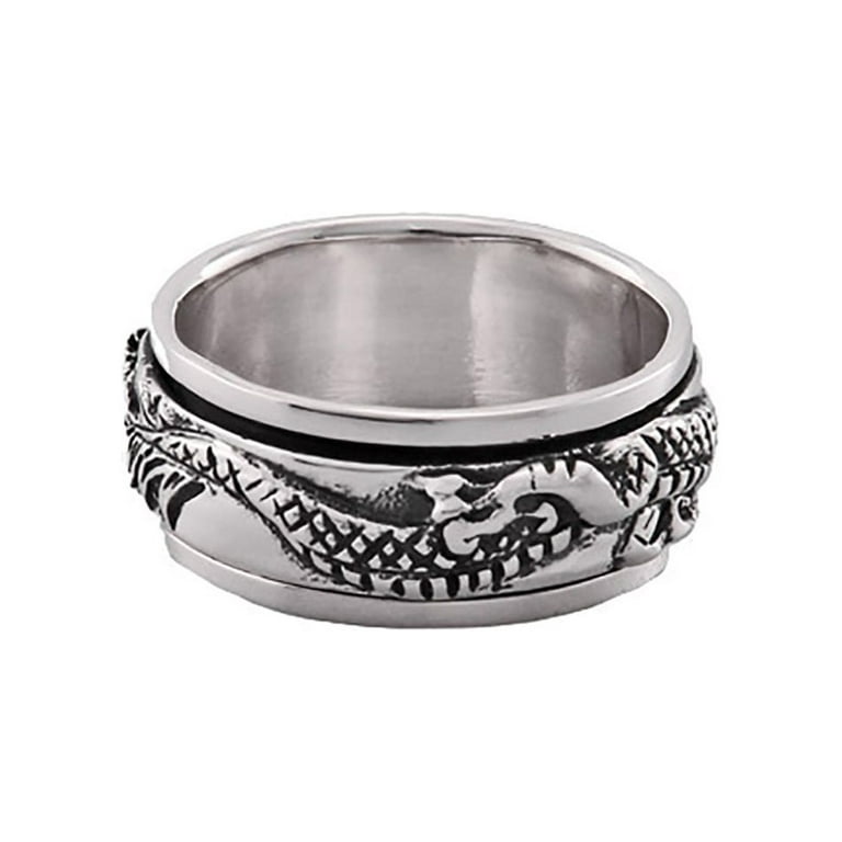 Sterling Spinner Rings - Sizes 8-13 Sterling Spinner Rings - Sizes 8-13