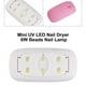 thumbnail image 5 of Lámpara UV/LED portátil para uñas SUNmini, diseño plegable y USB, ideal para manicura en cualquier lugar, color blanco., 5 of 6