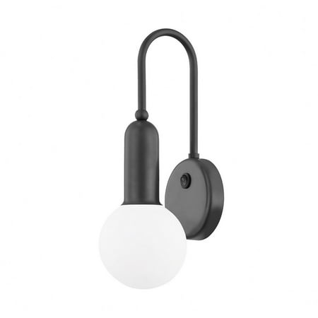 

-8W 1 Led Wall Sconce In Transitional Style-5 Inches Wide By 15.25 Inches High -8W 1 Led Wall Sconce In Transitional Style-5 Inches Wide By 15.25