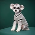 thumbnail image 2 of TELOLY Dog Sweater,Simple and Chic Dog Sweatshirt,Simple to Pair with Any Outfit Dog Pajamas,S, 2 of 4