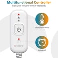 thumbnail image 5 of Comfytemp Electric Heating Pad with Controller and 3 Heat Settings, Gray, 12 x 24 in, 5 of 10