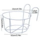 thumbnail image 2 of Soporte De Hierro Para Plantas, Maceta Para Balcón, Soporte Decorativo Para Jardín, Cesta Colgante Que Ahorra Espacio, Estante Para Bonsáis, Maceta Colgante Para Patio, 2 of 7