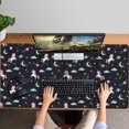 thumbnail image 4 of Long Mouse Pads for Desk,Cartoon Unicorn Space Pattern Desk Mats on Top Of Desks, Desk Mouse Pad Extra Large with 3mm Non-Slip Base and Stitched Edge for Gaming,Office,Work,Home 47.3"x23.6", 4 of 6