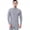 Light Grey, variant on Cotton Thermal Base Layer Outfit Winter Men Thermal Underwear Set Turtleneck Long Sleeve Warm Base Layer Pure Color Slim Fit Elastic Men Pajamas Set