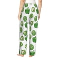 thumbnail image 3 of Pajama Pants Women, Bell Pepper funny Print Sweatpants Soft Sleep Lounge Pants, Casual PJ Bottoms Pants with Pockets, 3 of 5
