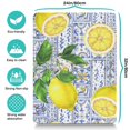 thumbnail image 4 of Summer Lemon Dog Bowl Mat - Absorbent Non-Slip Pet Food Mat with Floral Print, Durable and Easy to Clean, 4 of 4