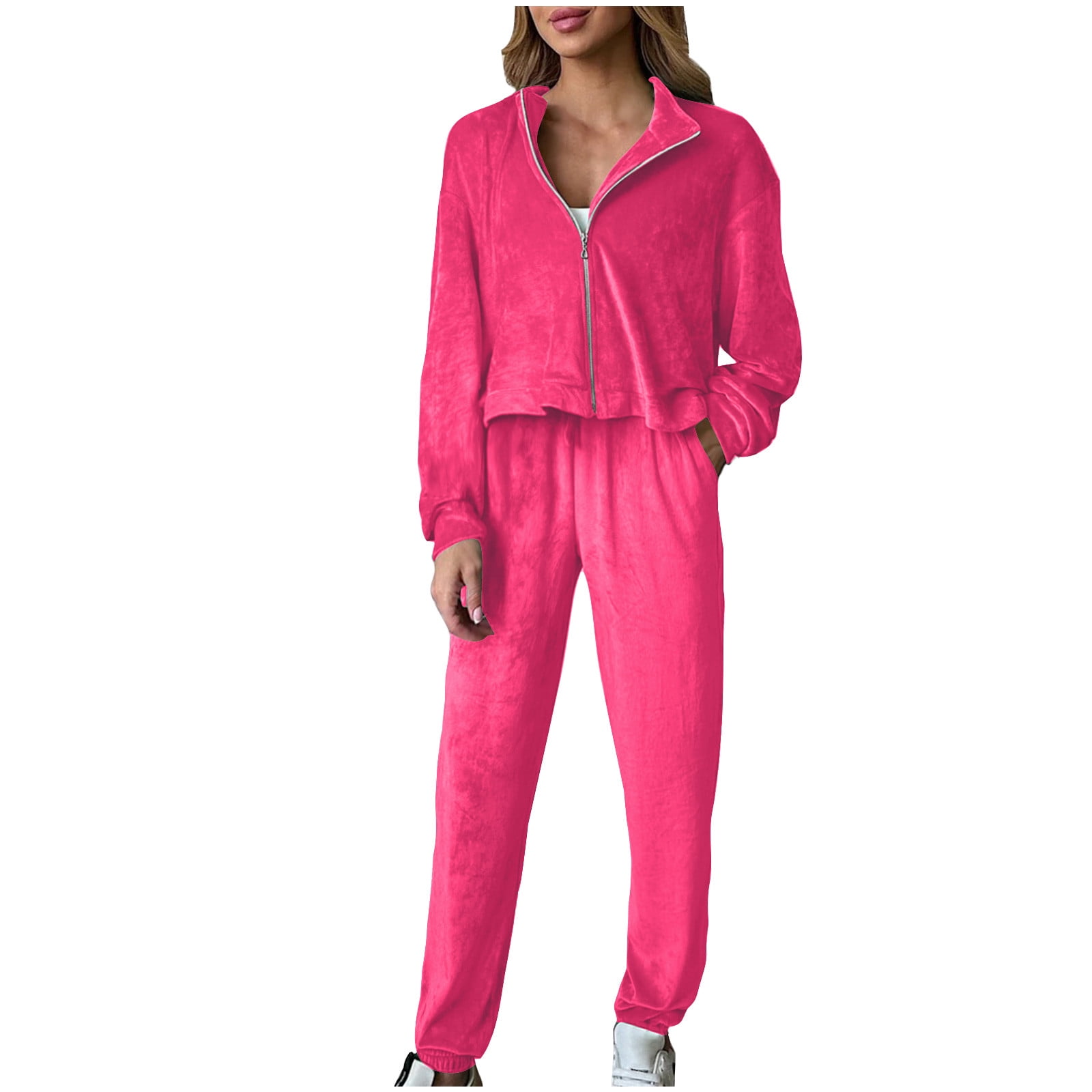 Vêtements Tenue Detente Velours Femme Ensemble De Pyjama Trois