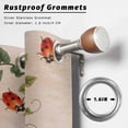 thumbnail image 2 of Outdoor Curtains for Patio Waterproof, Ladybugs Eucalyptus Leaves Outdoor Privacy Panels Grommet, Spring Botanical Vintage Blackout Outside Curtains for Porch/Cabana/Pergola/Gazebo 54"x95", 2 Panels, 2 of 8