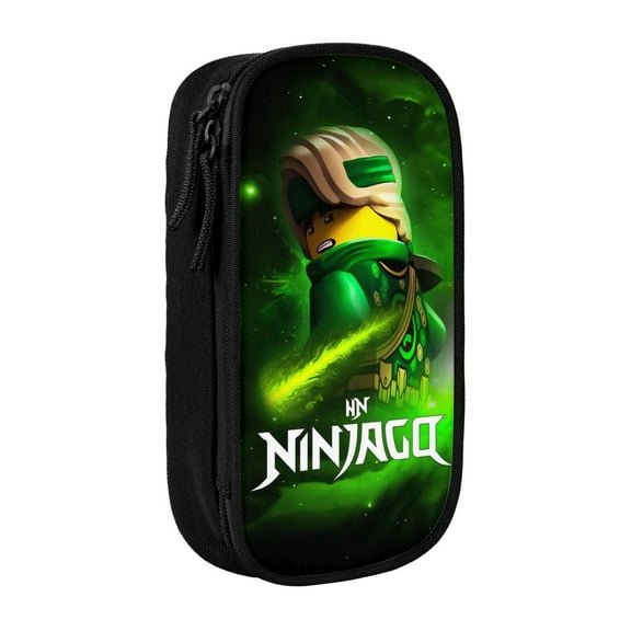 Ninjago Pencil Case, Multipurpose Pencase ,Large Capacity Durable Pencil Pouch Storage Pen Bag Organizer Stationery