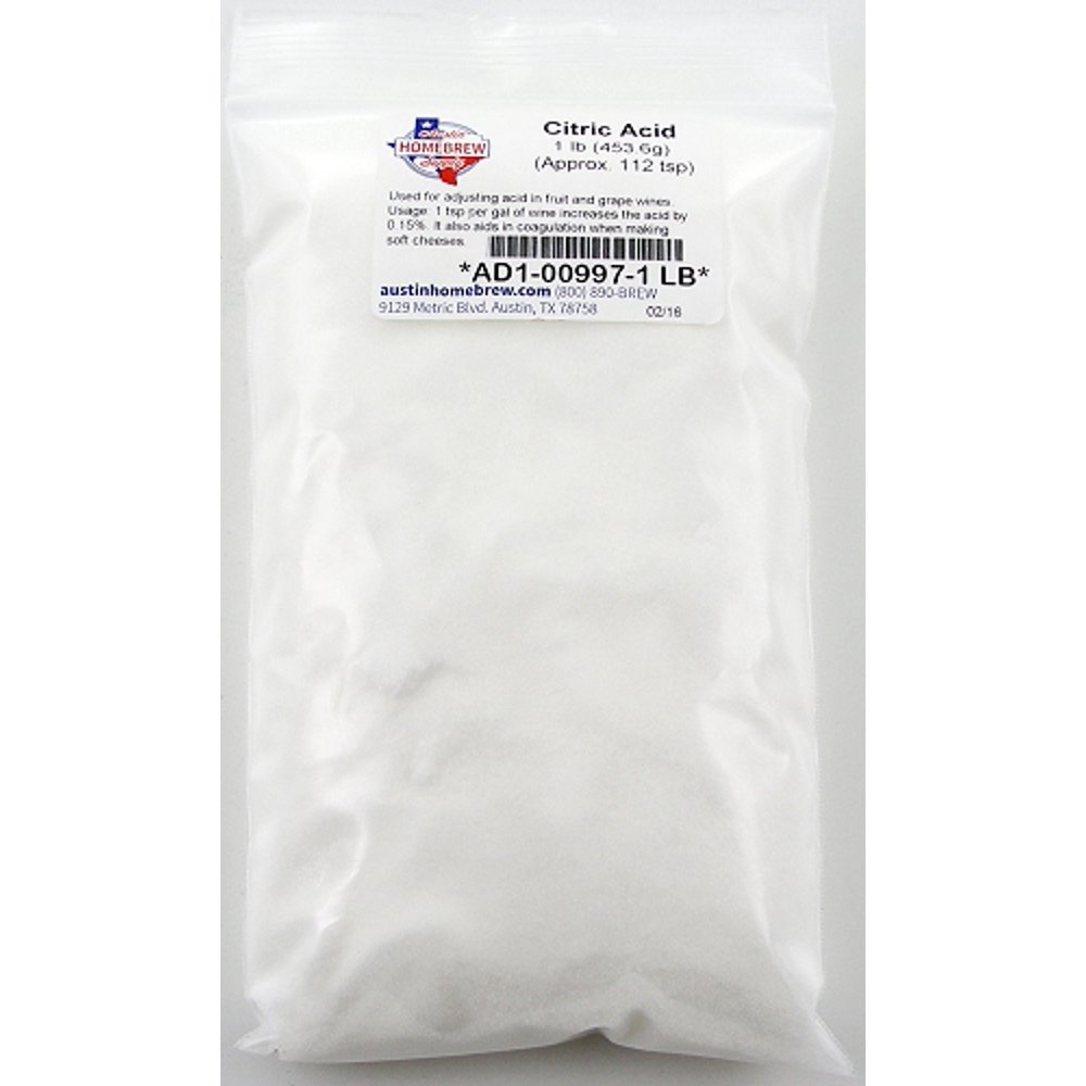 Citric Acid 1 LB. 3 Pack