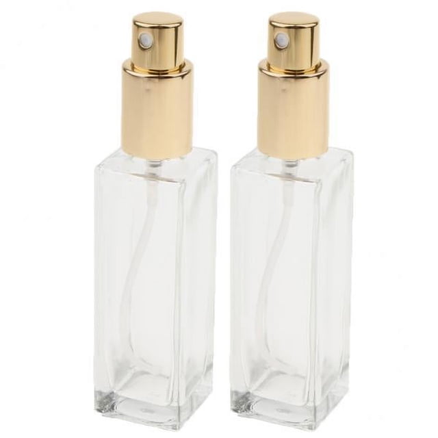 Botella vacía de perfume de vidrio Strade Fareast Limited Atomizador Bomba Pulverizador Recargable 30ml Oro 4 piezas