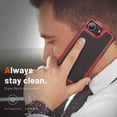 thumbnail image 6 of JTCASES for iPhone 7 Case, Hybird PC TPU Anti-slip, Shockproof  Bumper, Military Drop Resistant, Rugged Heacy Duty Full Body Protective Shell for iPhone 7, Slim Fit for Girls Men, Red, 6 of 8