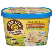 Mayfield Creamery Praline Pecan Frozen Yogurt 1.5 qt