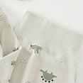 thumbnail image 6 of KPOPLK Toddler Boys Pajamas Cotton Sleepwear Pjs Sets Long Sleeve Tie Side Top and Warm Pant Nightwear Jammies,Size 9-12 Months, 6 of 9