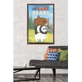 thumbnail image 2 of We Bare Bears - Key Art Wall Poster, 22.375" x 34", Framed, 2 of 6