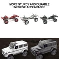 thumbnail image 4 of Wweixi Precision Car Frame Chassis Frame For 1/12 MN G500 OFF-Road RC Car Accessories Silver, 4 of 6