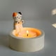 thumbnail image 4 of Candelabro Resina Con Gatito Regalo para Amantes Los Gatos (2 Uds. Colores), 4 of 9