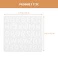 thumbnail image 6 of STRANDCHIC Reusable Silicone Alphabet Mold for Earring and Pendant Crafting, Jewelry Making Supplies, 6 of 7