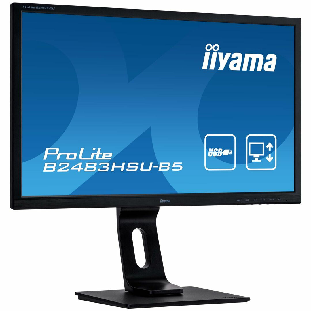 iiyama ProLite B2483HSU-B5 24" LED Display - image 3 of 8