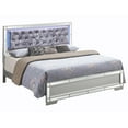 thumbnail image 6 of Passion Furniture Madison Silver Champagne Queen Panel Beds, 6 of 6