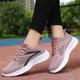 thumbnail image 6 of Women's Walking Shoes, Breathable Knit Mesh Slip on Running Sneakers with Lightweight Cushioning and Non Slip Grip, Comfortable Athletic Shoes for Gym Jogging, 6 of 8