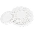 thumbnail image 2 of Conos de confeti de encaje blanco para decoración del hogar, lote de 100 unidades de pétalos de caramelo para boda, fiesta de cumpleaños, regalos, 2 of 4