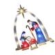 thumbnail image 3 of Belenes navideños de acrílico con luz, decoración religiosa para jardín. Estilo E, 3 of 9