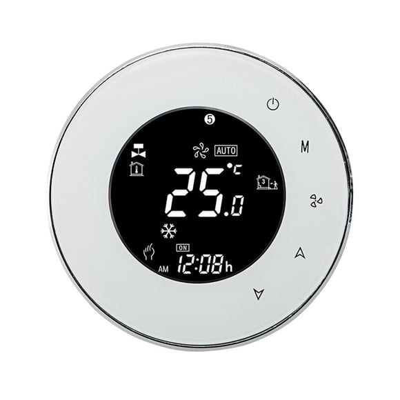 BHT-6000-GBLW LCD Touch Screen Electric Underfloor Heating Thermostat Backlight WIFI 16A Works ,Easy to Install