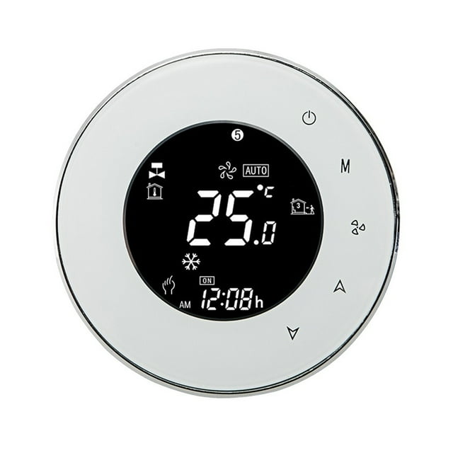 BHT-6000-GBLW LCD Touch Screen Electric Underfloor Heating Thermostat Backlight WIFI 16A Works ,Easy to Install