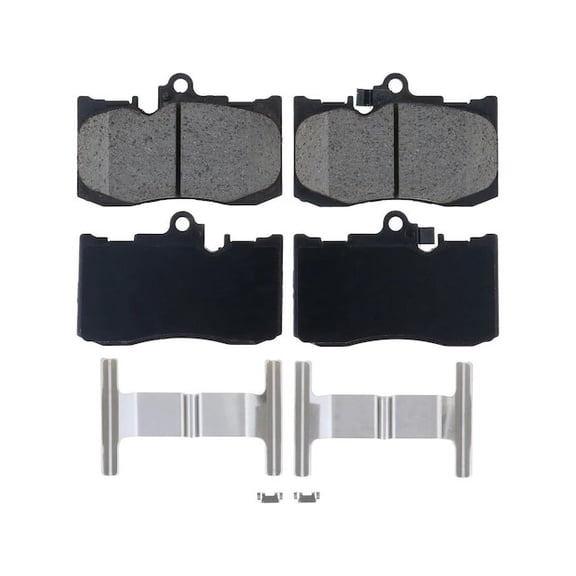 Front Brake Pad Set - Compatible with 2016 - 2023 IS300 2017 2018 2019 2020 2021 2022