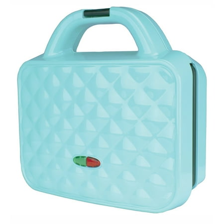 Brentwood Couture Purse Nonstick Dual Waffle Maker (Blue)