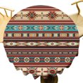 thumbnail image 1 of Aztec Southwestern Tablecloth Ethnic Tribal Geometric Design Vintage Style Table Cloth Boho Chic Washble Table Cover for Dinning Kitchen Farmhouse Party Decoration 60"", 1 of 1