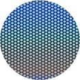 thumbnail image 1 of Ahgly Company Machine Washable Indoor Square Transitional Blue Area Rugs, 3' Square, 1 of 7