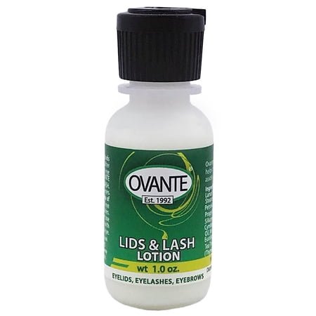 Ovante Demodex Mite Eliminating Lid & Lash Lotion  Natural Anti-Demodex Treatment & Eyelids Itch Relief - 1.0 oz