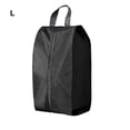 thumbnail image 3 of ZheElen Lightweight And Portable Shoes Storage Bag Travel Or Daily Protects Items black L 1Set, 3 of 6