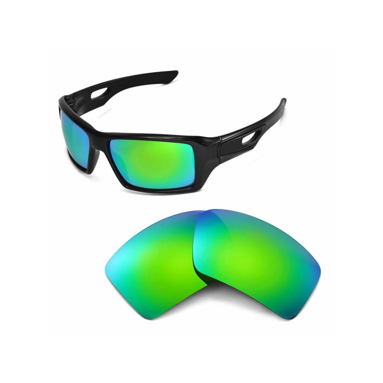 Walleva Emerald Polarized Replacement Lenses for Oakley Eyepatch 2