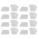thumbnail image 4 of Fiambrera desechable para microondas, contenedor de comida Rectangular transparente desechable con tapa, 10 Uds., 4 of 8