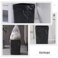 thumbnail image 2 of FOMIYES Garbage Container Black Plastic 1Set Bathroom, 2 of 8