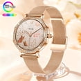 thumbnail image 2 of 2025 New Ladies Smart Watch, 1.32" AMOLED Screen, Wireless Call, Message Alerts, IPX8, Women's Health, 100+ Sports Modes, Fitness Tracker for Women, 2 of 14